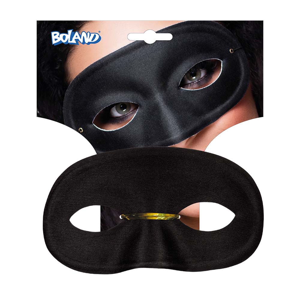 Oogmasker basic zwart - foto 5