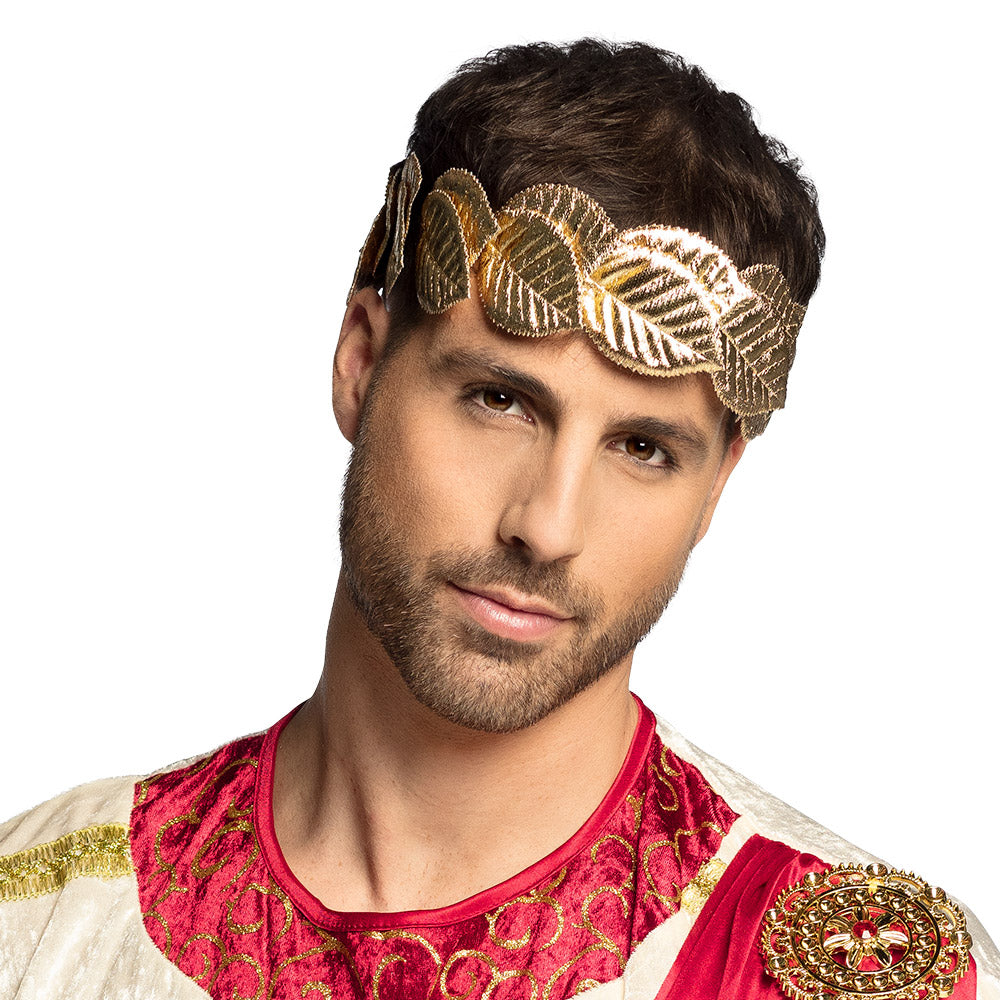 Hoofdband Romeins goud Laurel - foto 3