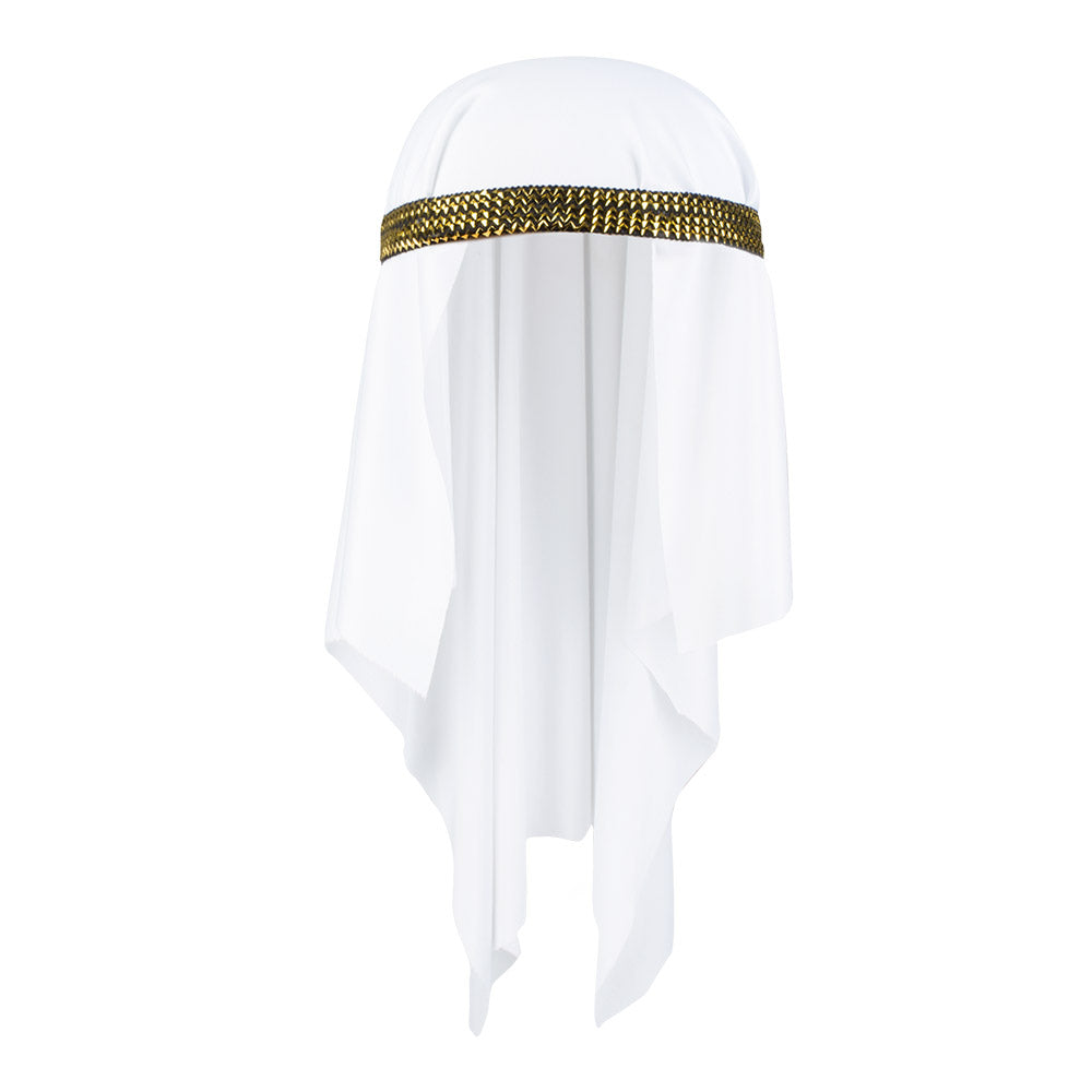 Sjeik hoofddoek Abdullah wit - foto 2