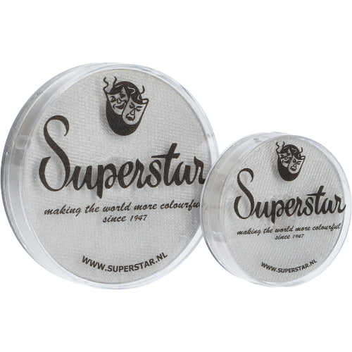 Superstar Aqua Face- en Bodypaint 45 gram - 139-85.140 Silver White shimmer