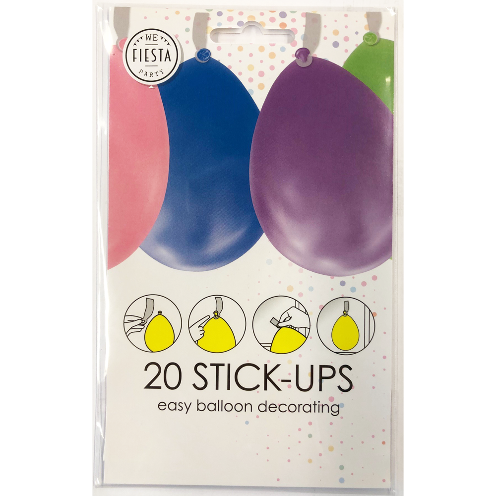 Plakstrips voor ballonnen (20 stuks) - foto 3