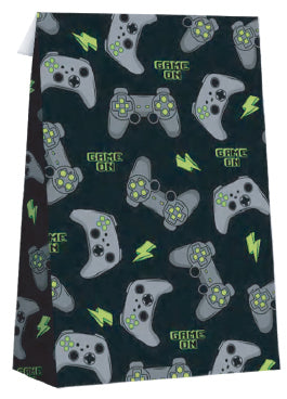 Uitdeelzakjes Gaming papier (8 stuks)