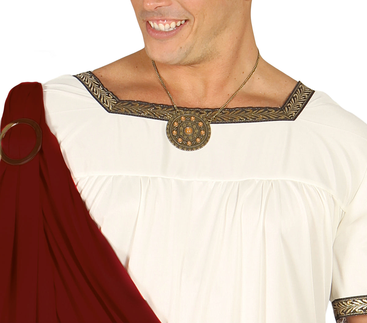 Kostuum Romeinse keizer Augustus heren - foto 5