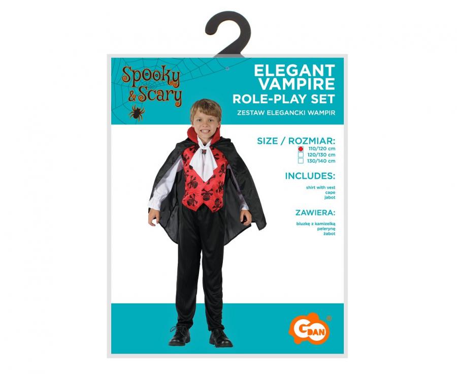 Kinderkostuum Elegant vampire (3-delig) - foto 4