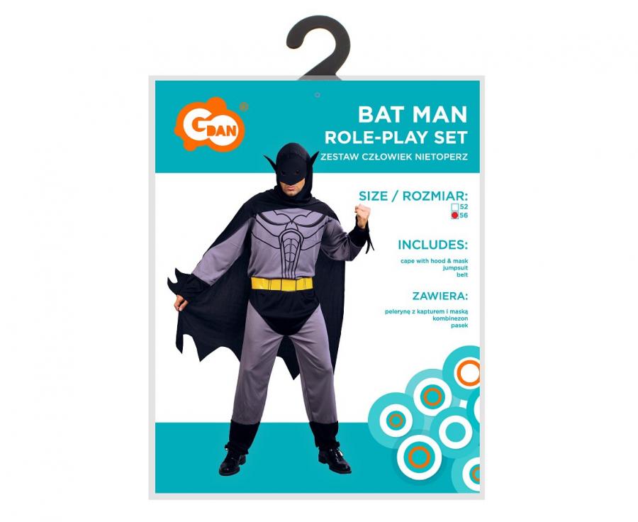 Kostuum Batman heren (3-delig) - foto 5