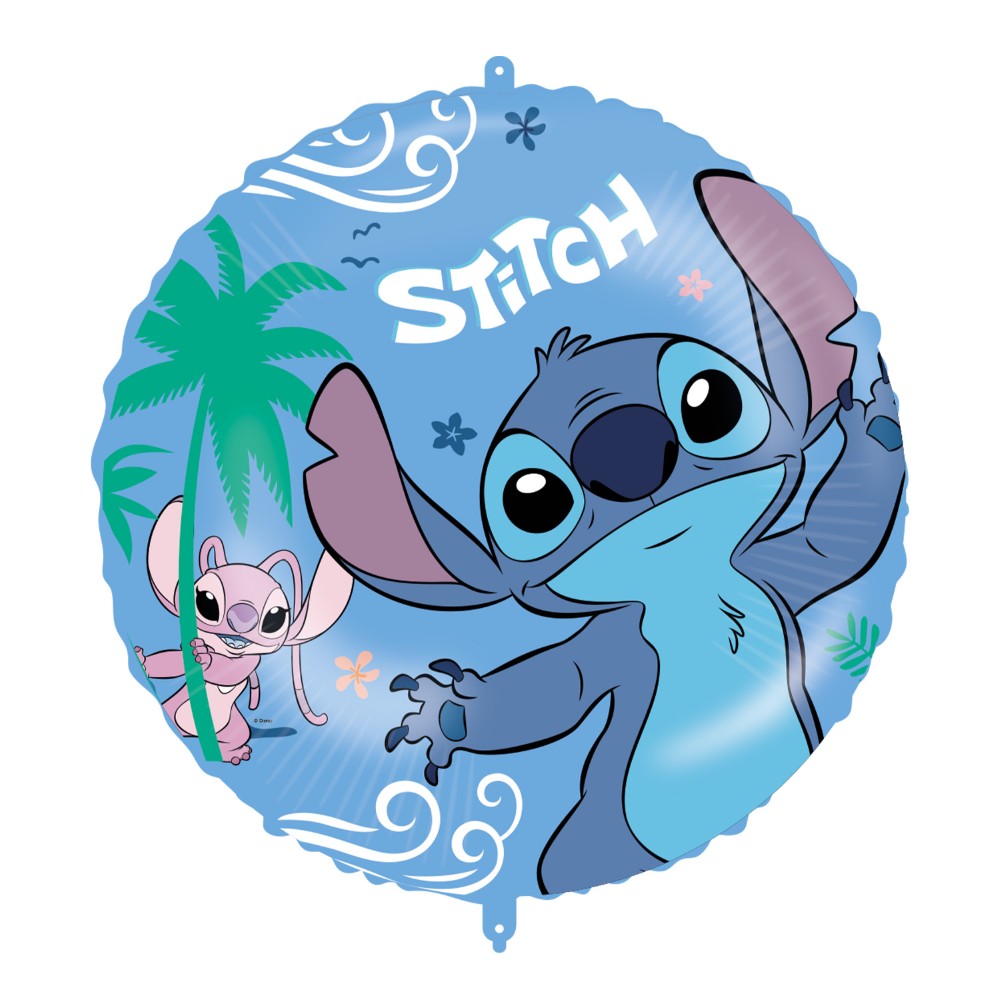 Folieballon Stitch en Angel 46 cm