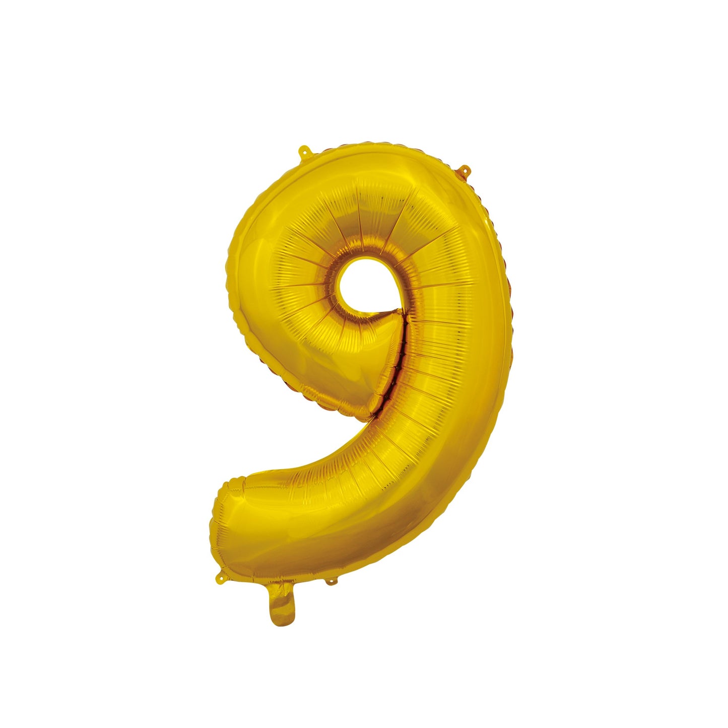 Folie Cijferballon Goud 66 cm - Afhalen