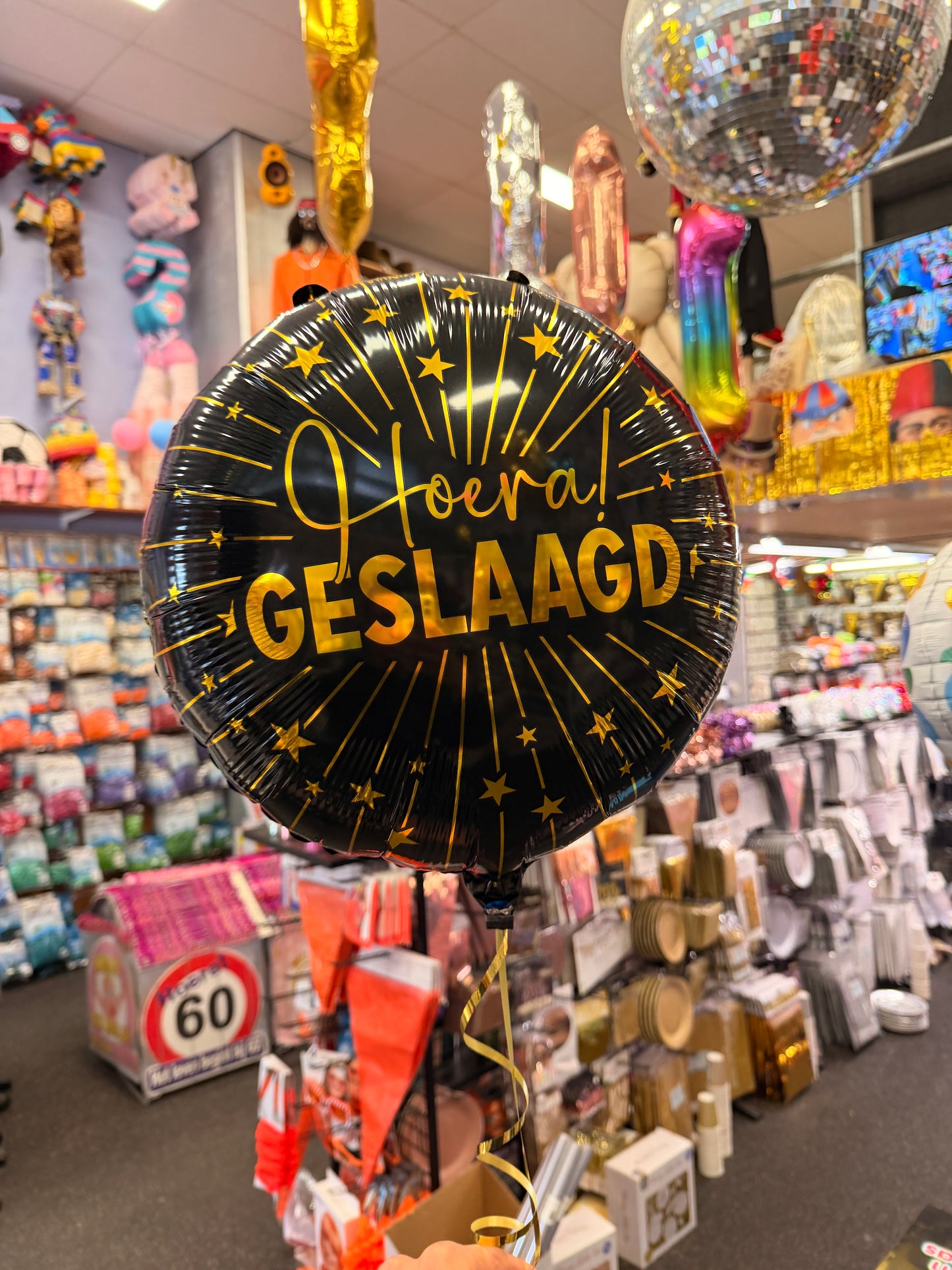 Folie Ballon Hoera! Geslaagd – 46 cm