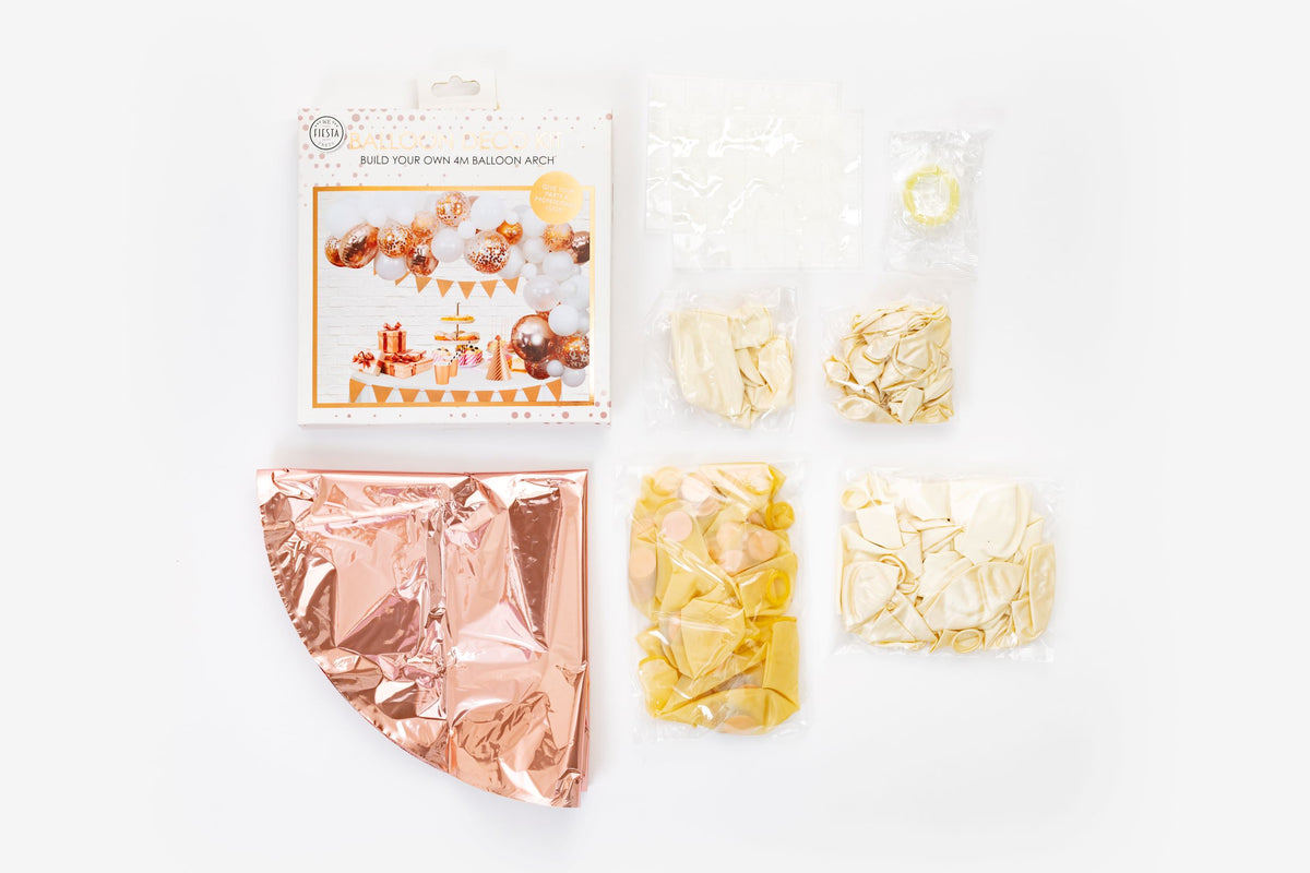 Ballondecoratieset roségoud (71 delen) - foto 2