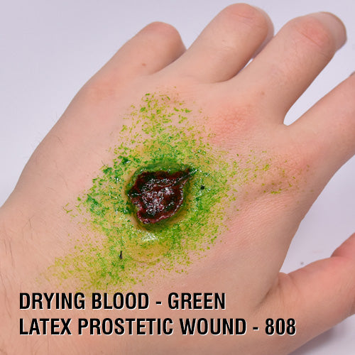 Grimas Drying Blood opdrogend nepbloed 10 ml - Green - foto 4
