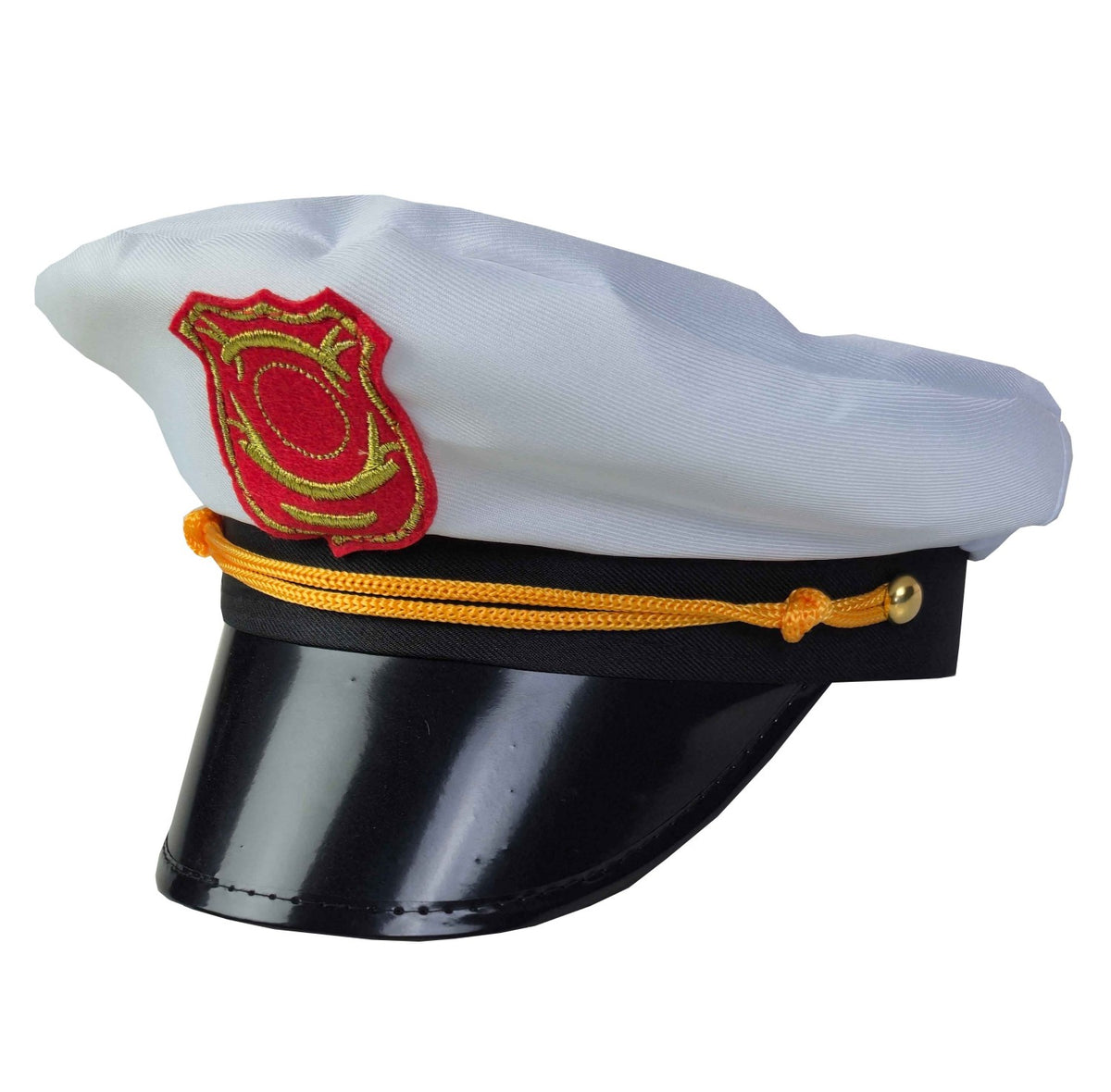 Kapiteinspet wit met rood embleem - foto 2