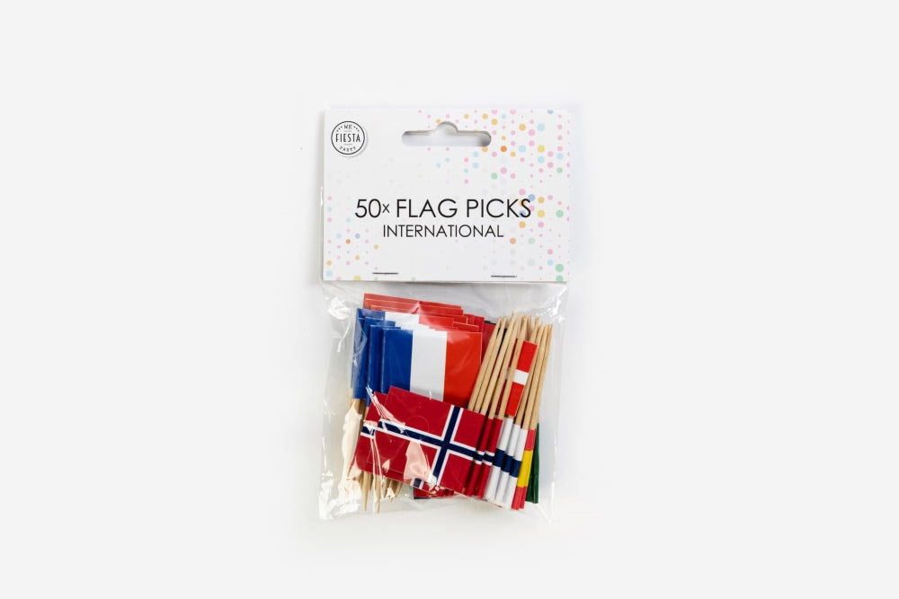 Vlagprikkers Internationaal, 50 stuks