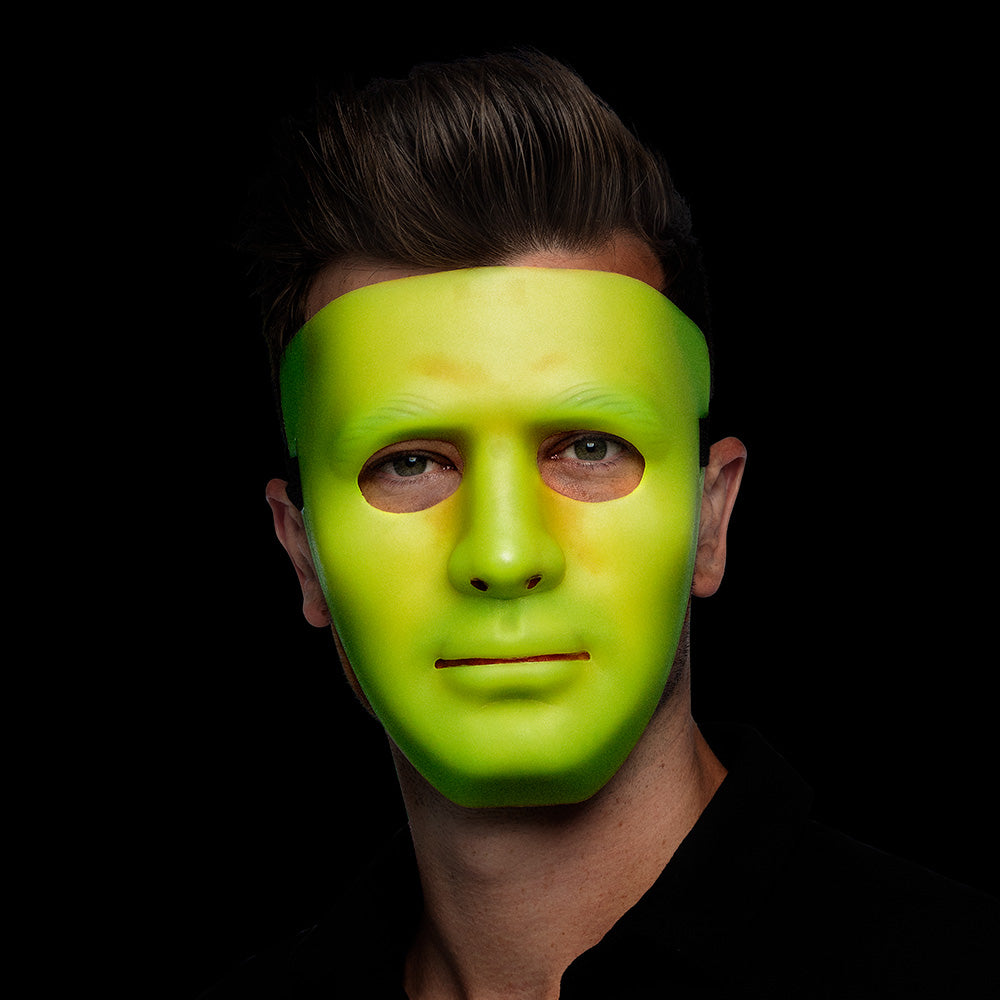 Masker mime glow-in-the-dark - foto 2