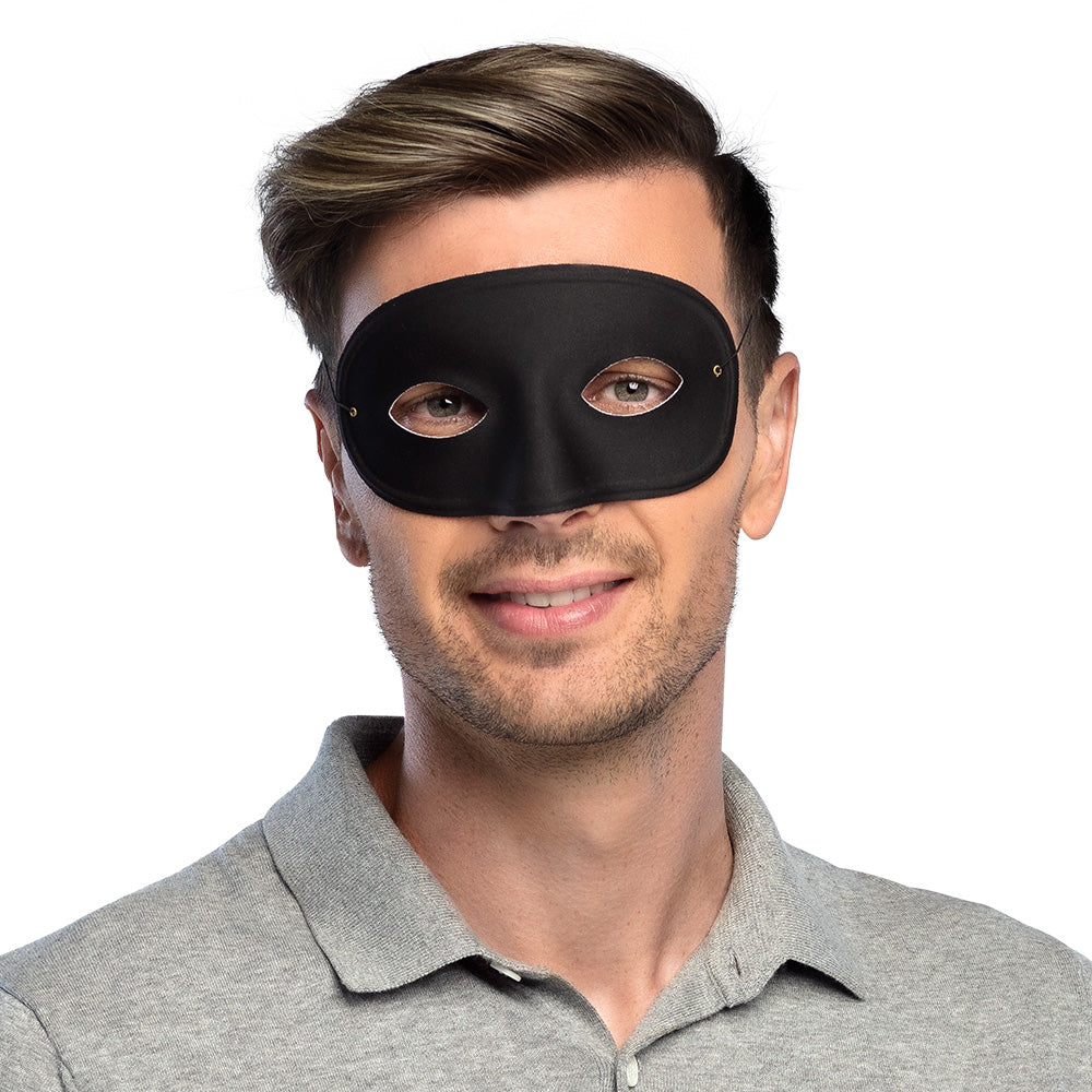 Oogmasker basic zwart - foto 4