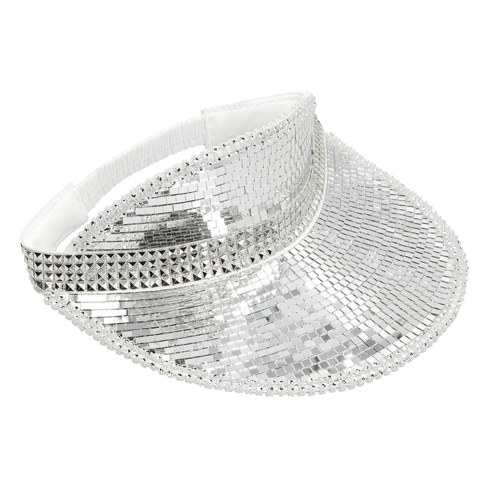 Zonneklep disco zilver - foto 2
