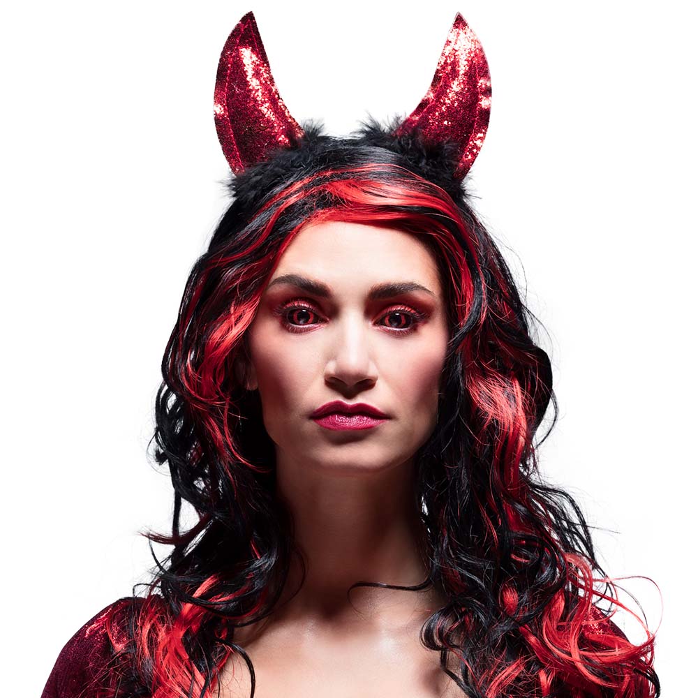 Diadeem She-Devil rood - foto 3