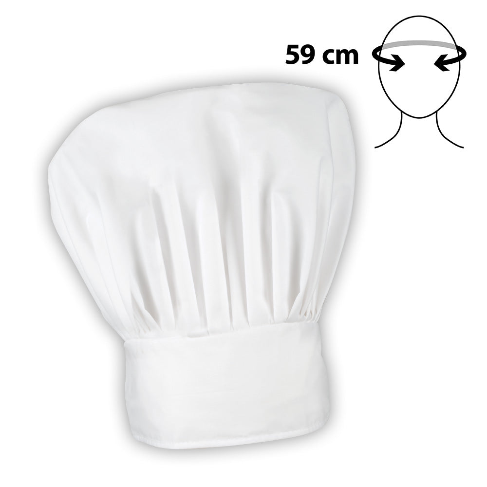 Koksmuts chef deluxe wit - foto 2