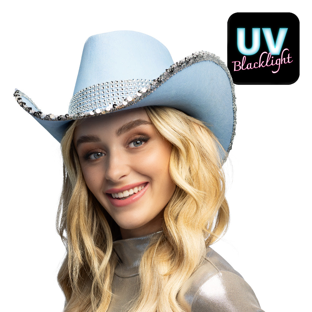 Cowboyhoed Spark lichtblauw