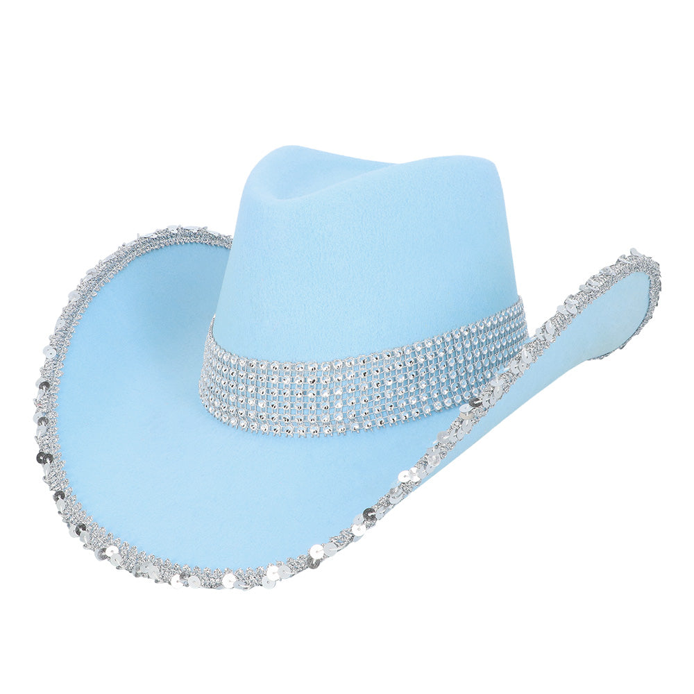 Cowboyhoed Spark lichtblauw - foto 2