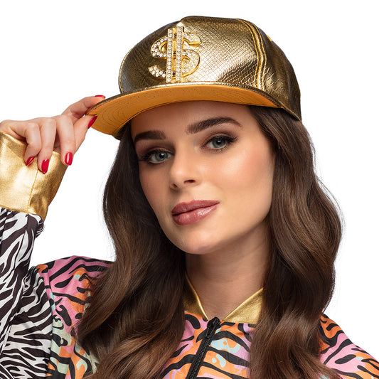 Pet money maker goud met dollarteken