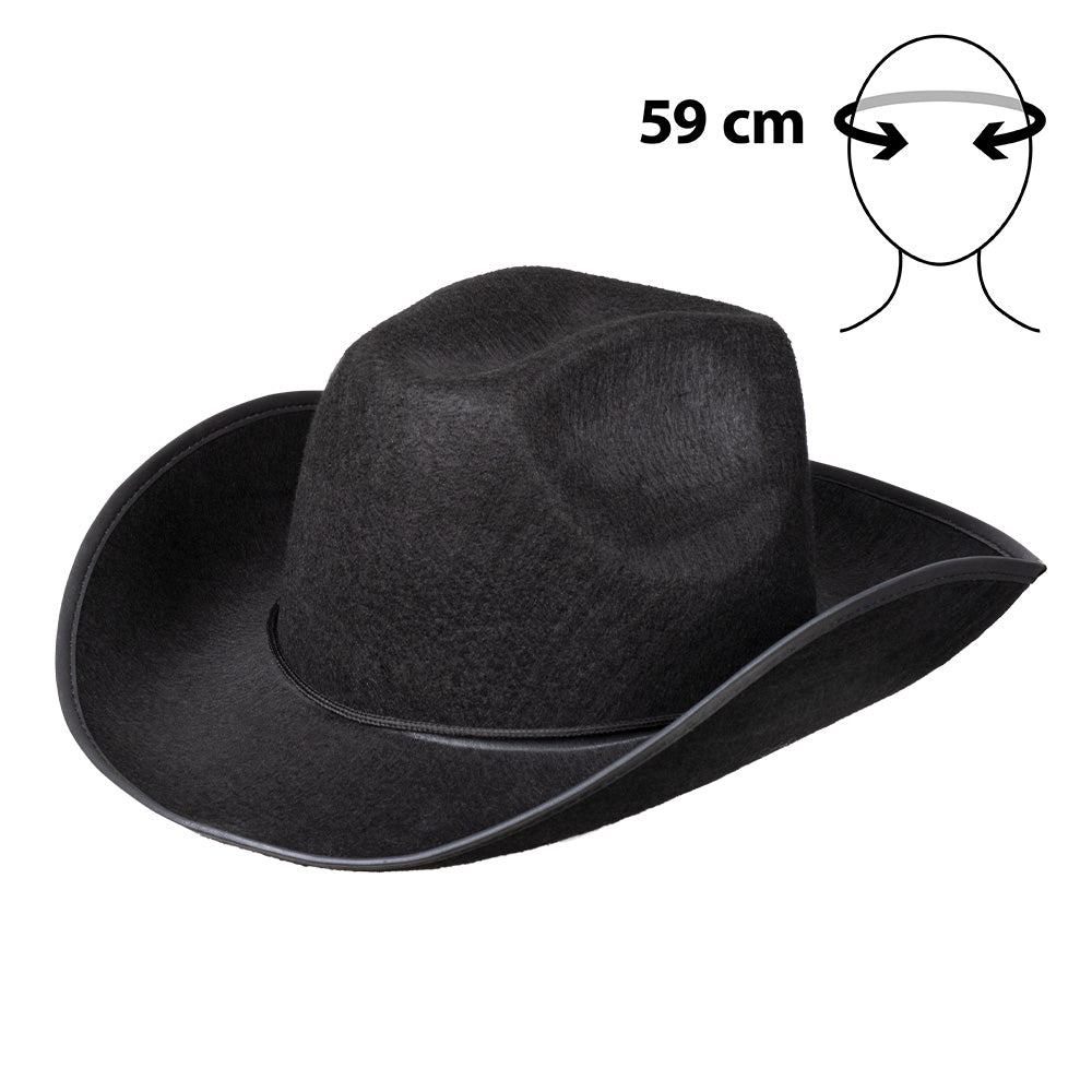 Cowboyhoed Rodeo zwart - foto 2