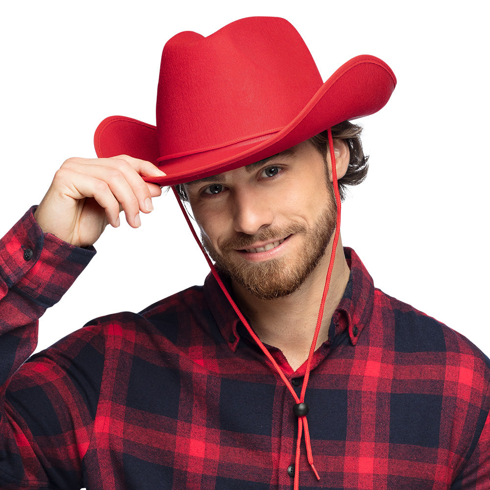 Cowboyhoed Rodeo rood - foto 3