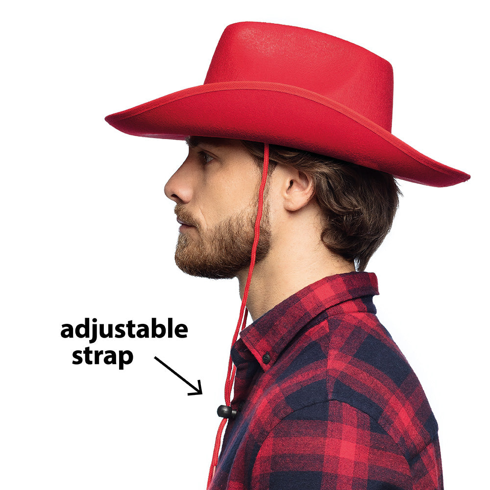 Cowboyhoed Rodeo rood - foto 4