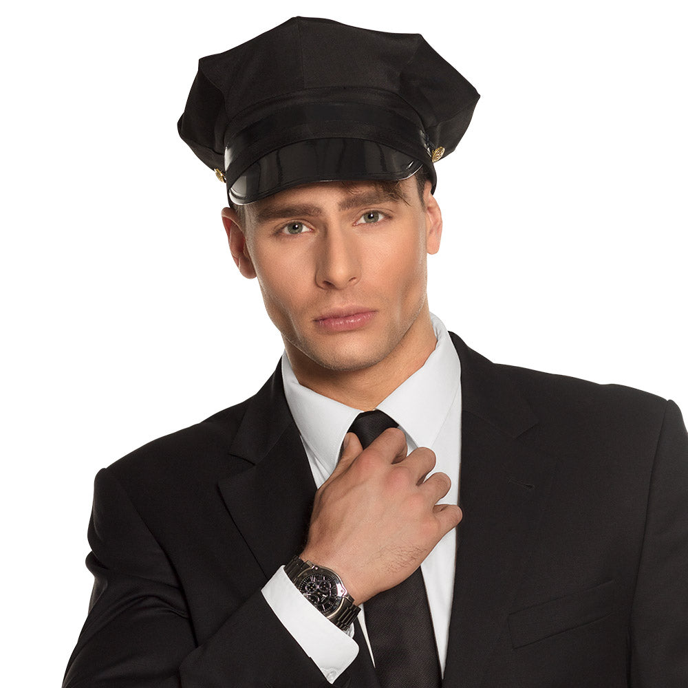 Chauffeurspet zwart