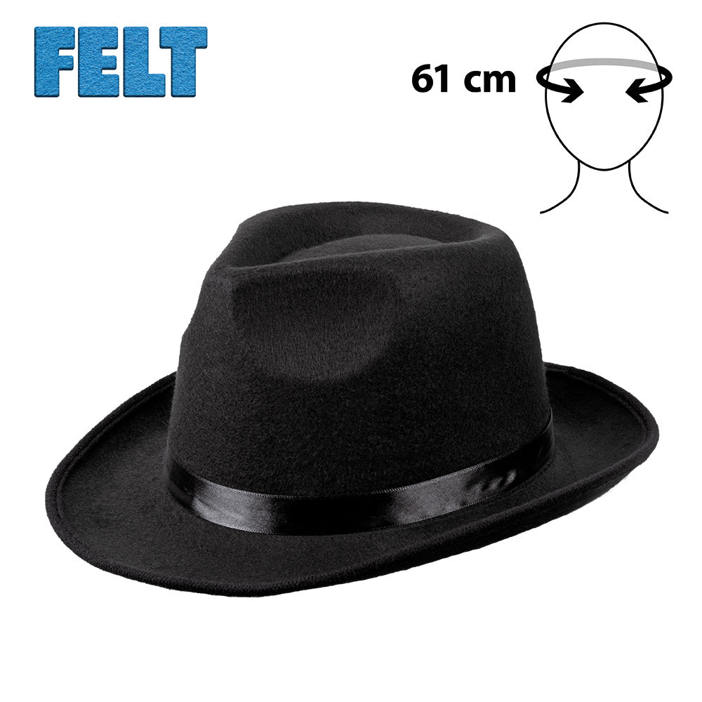 Fedora Dwight zwart - foto 2