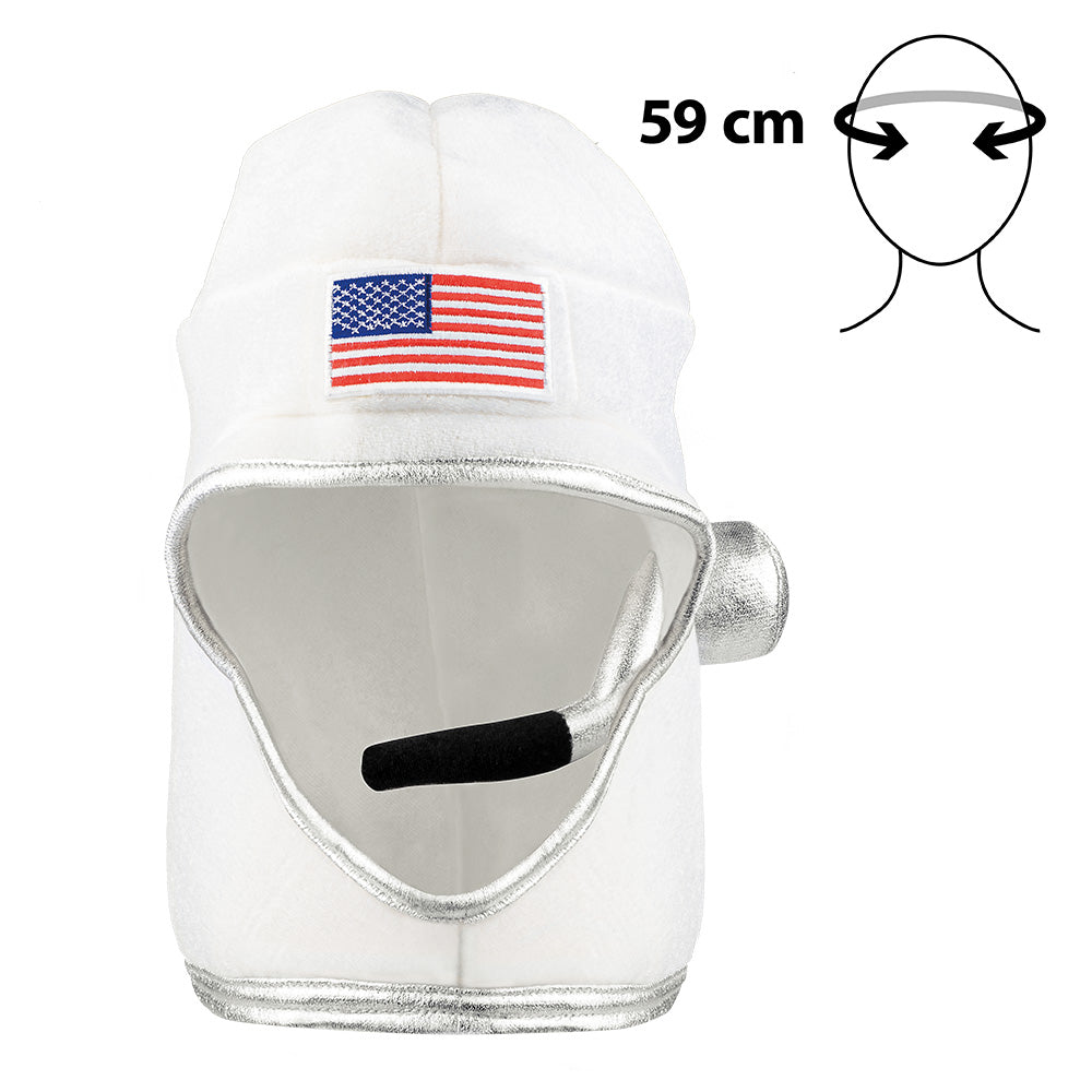 Astronautenhoed wit - foto 2