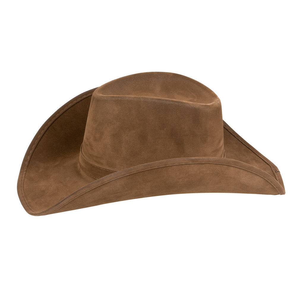 Cowboyhoed Wyoming bruin leerlook - foto 6