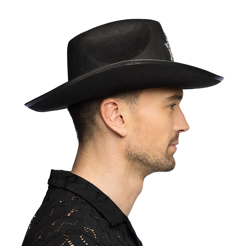 Cowboyhoed Taylor zwart - foto 4
