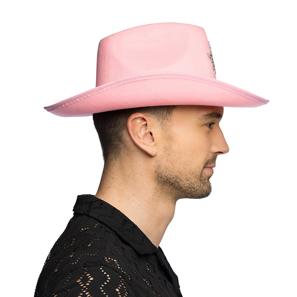Cowboyhoed Taylor lichtroze - foto 4