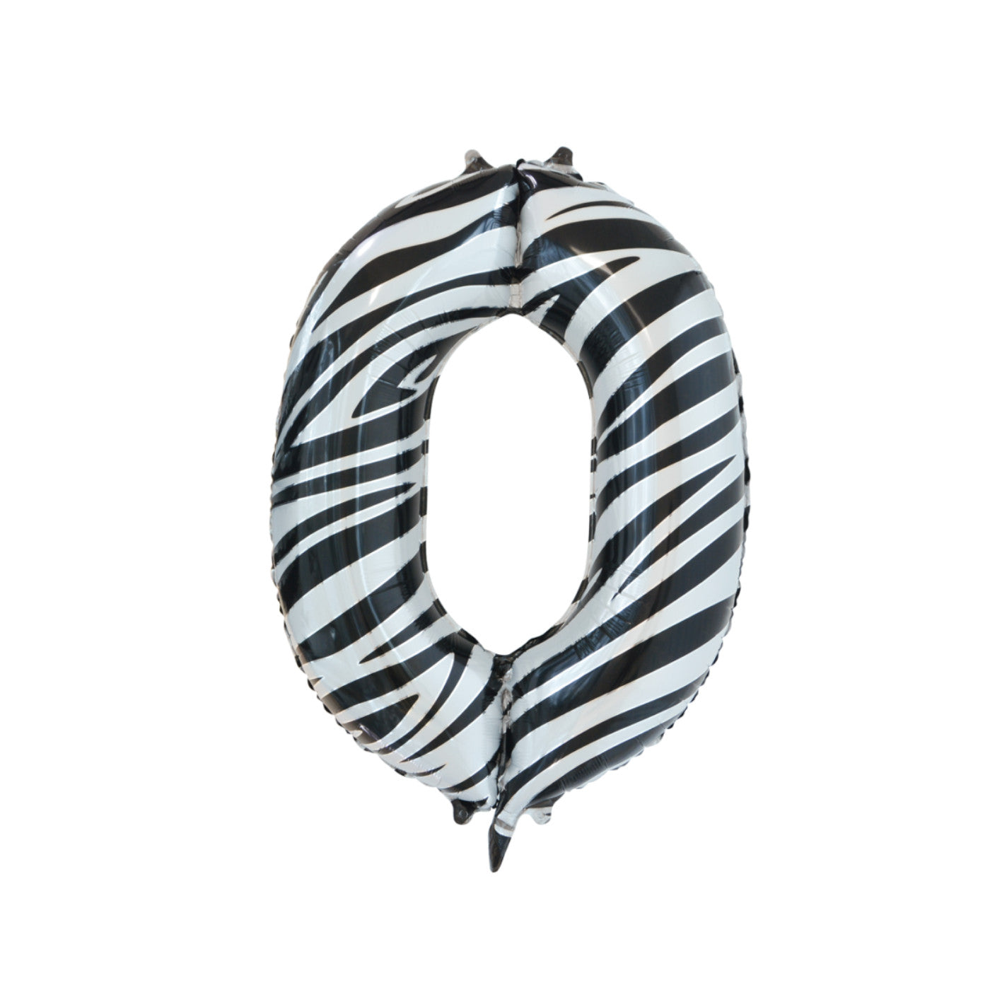 Folie cijferballon zebra 86 cm