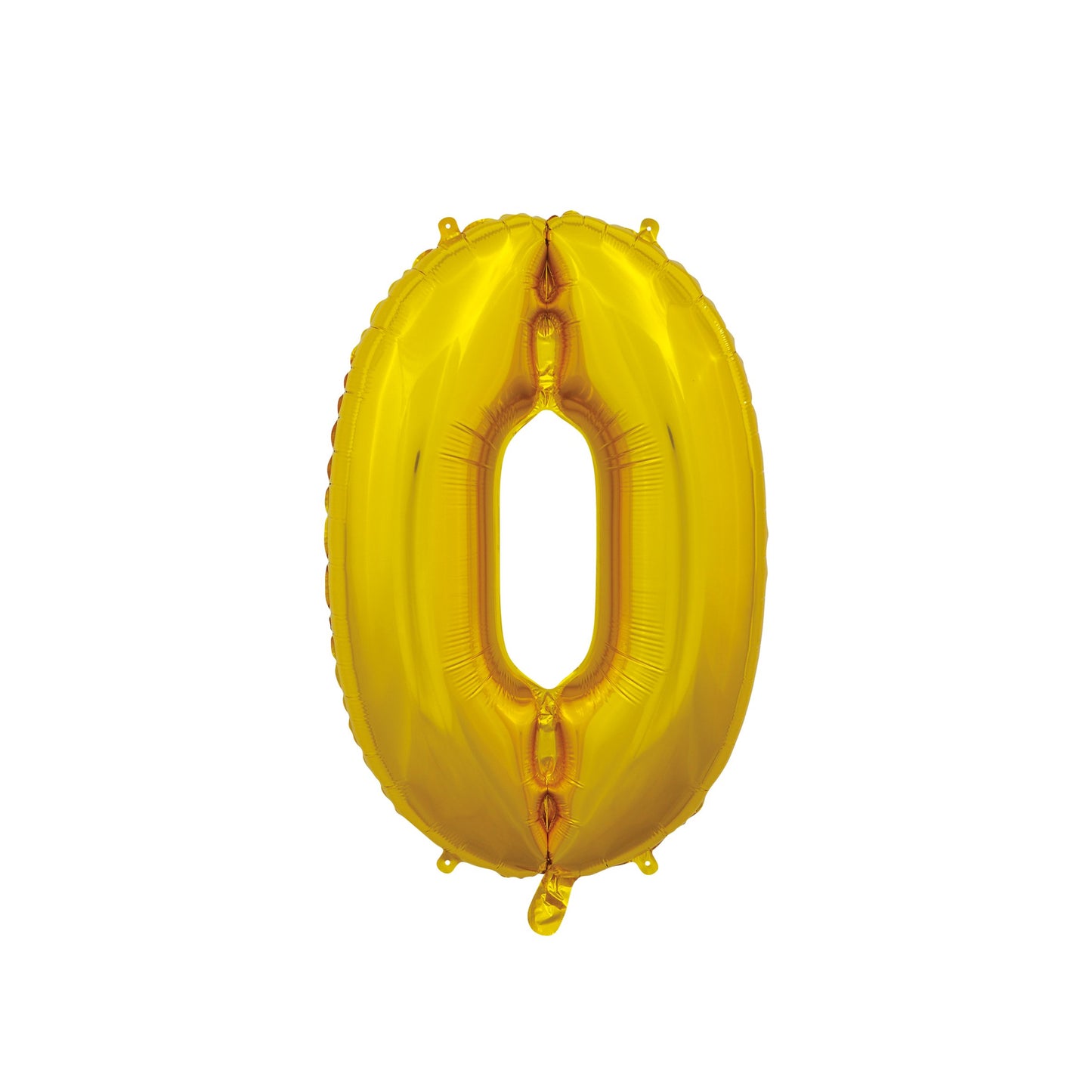 Folie Cijferballon Goud 66 cm - Afhalen