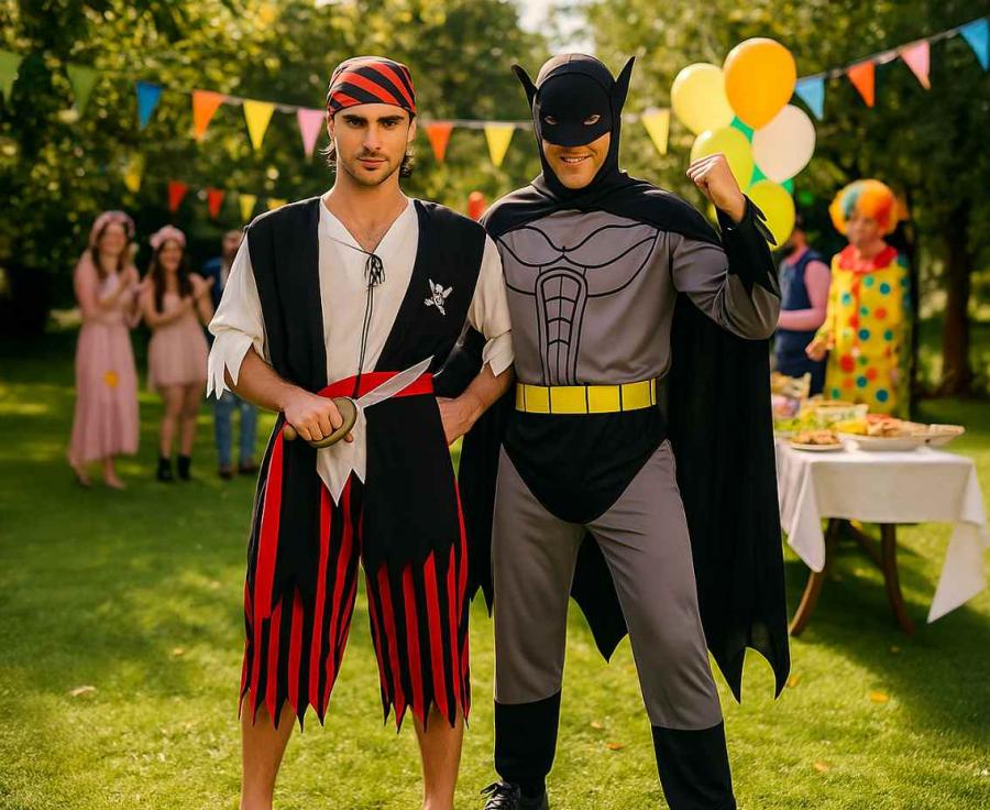 Kostuum Batman heren (3-delig) - foto 4