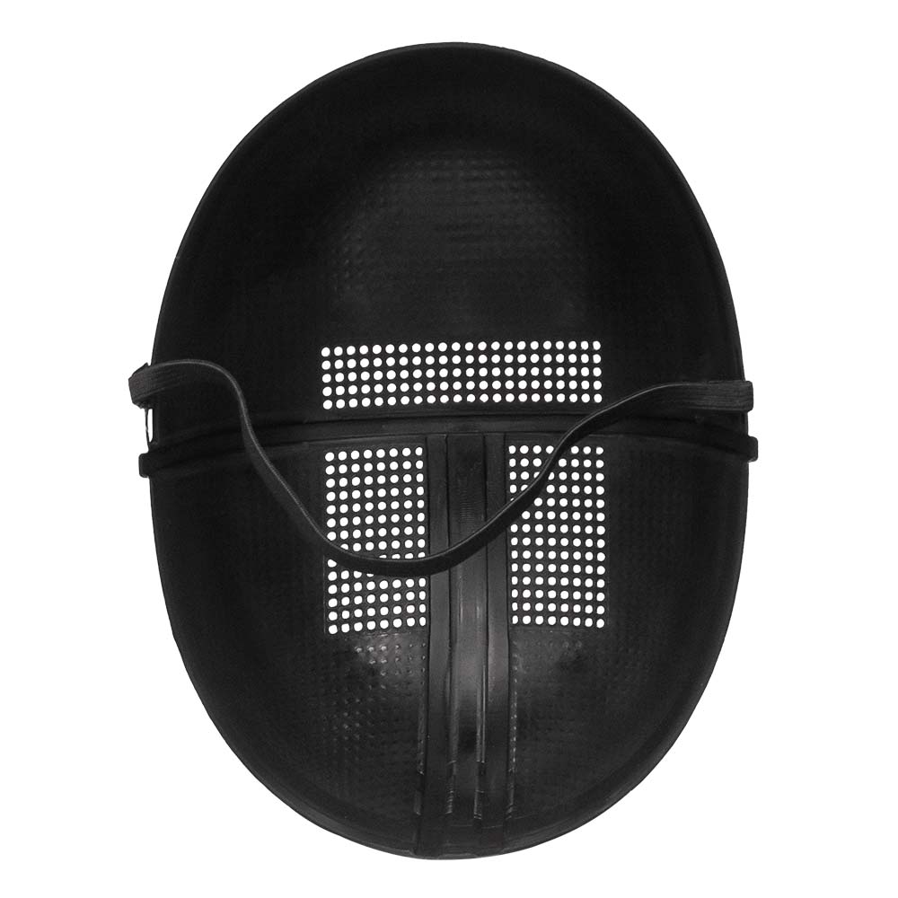 Masker Squid Game zwart met wit vierkant - foto 3