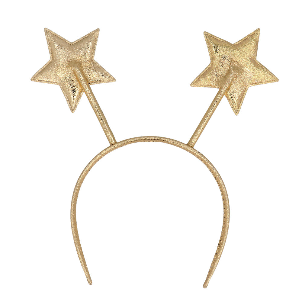 Diadeem Happy new year goud - foto 3