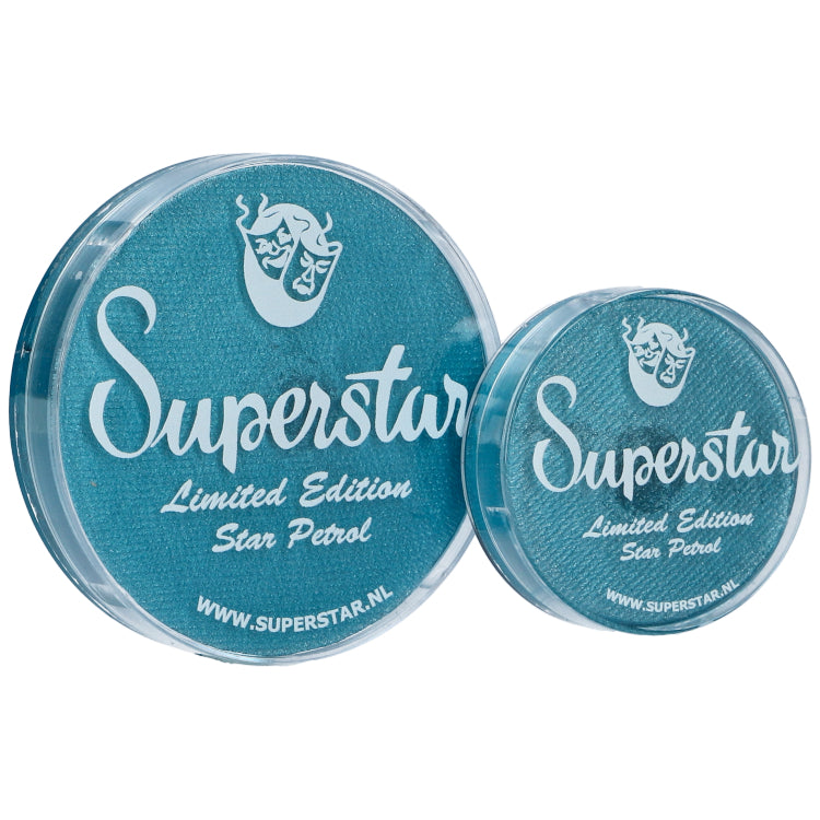 Superstar Aqua Face- en Bodypaint 45 gram - 139-85.373 Star Petrol Blue shimmer