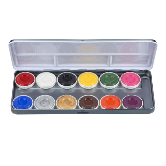 Superstar Aqua Face- en Bodypaint 12 BRIGHT colours basis - 139-63.3