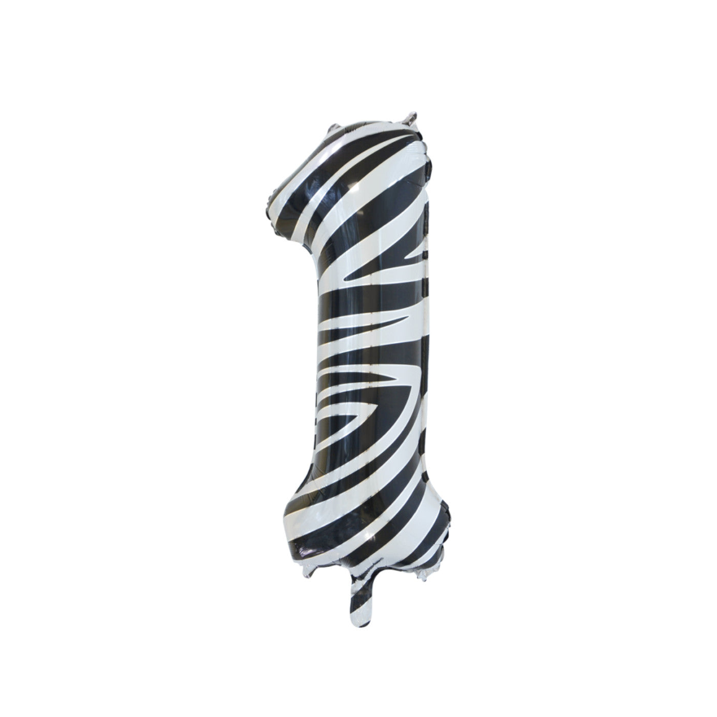 Folie cijferballon zebra 86 cm