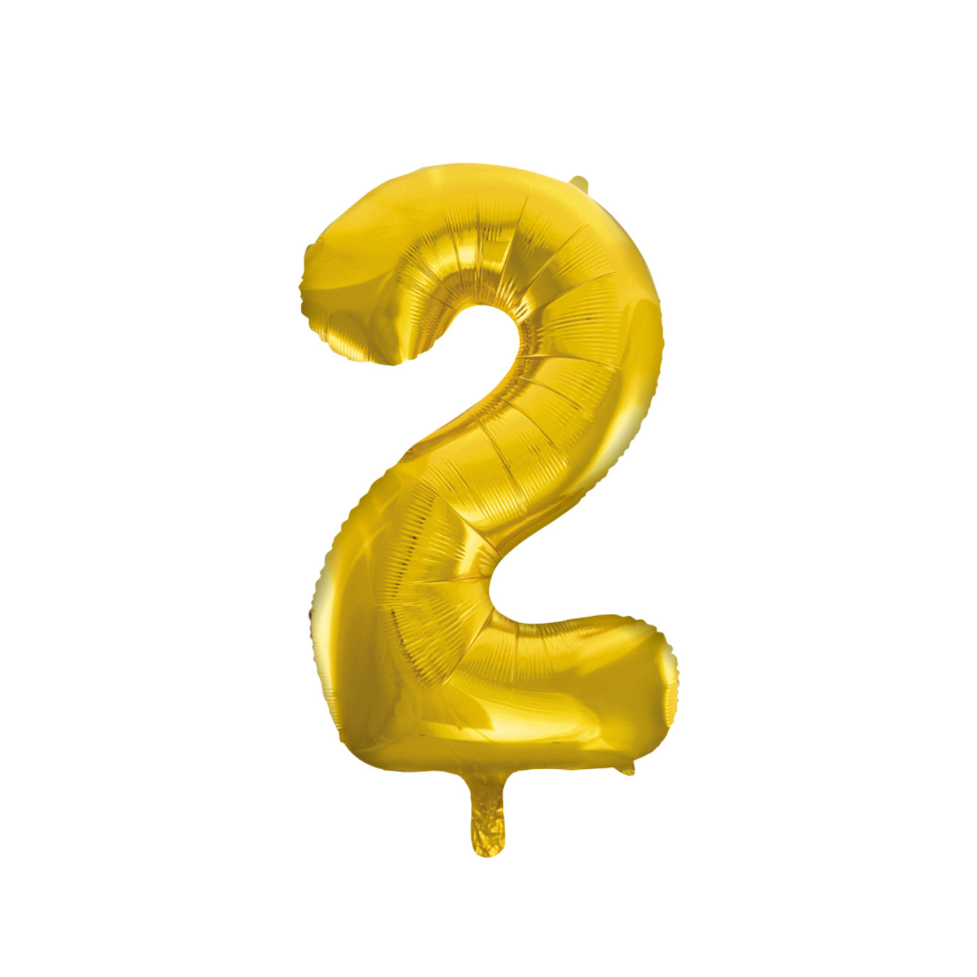 Folie cijferballon goud 86 cm