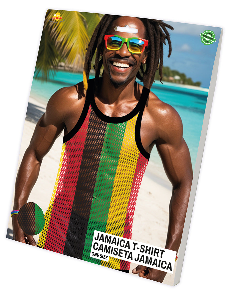 Rasta mesh shirt heren - foto 3