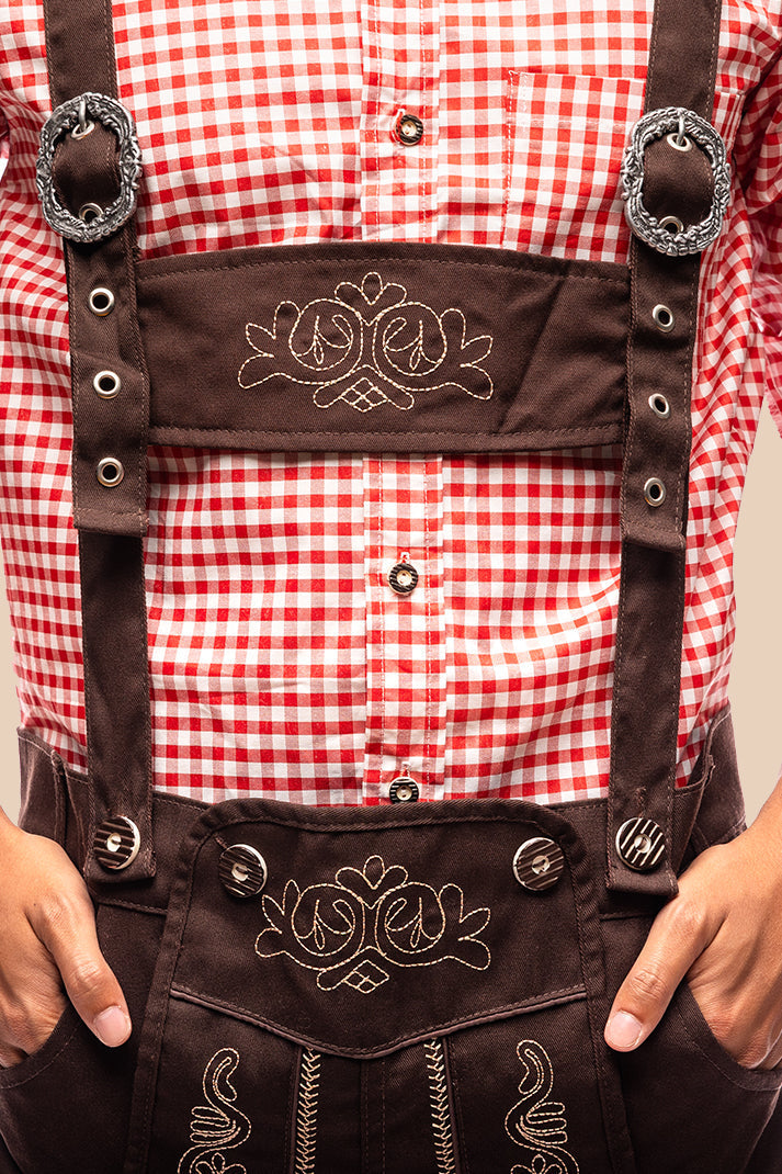 Lederhosen Justin, vooraanzicht