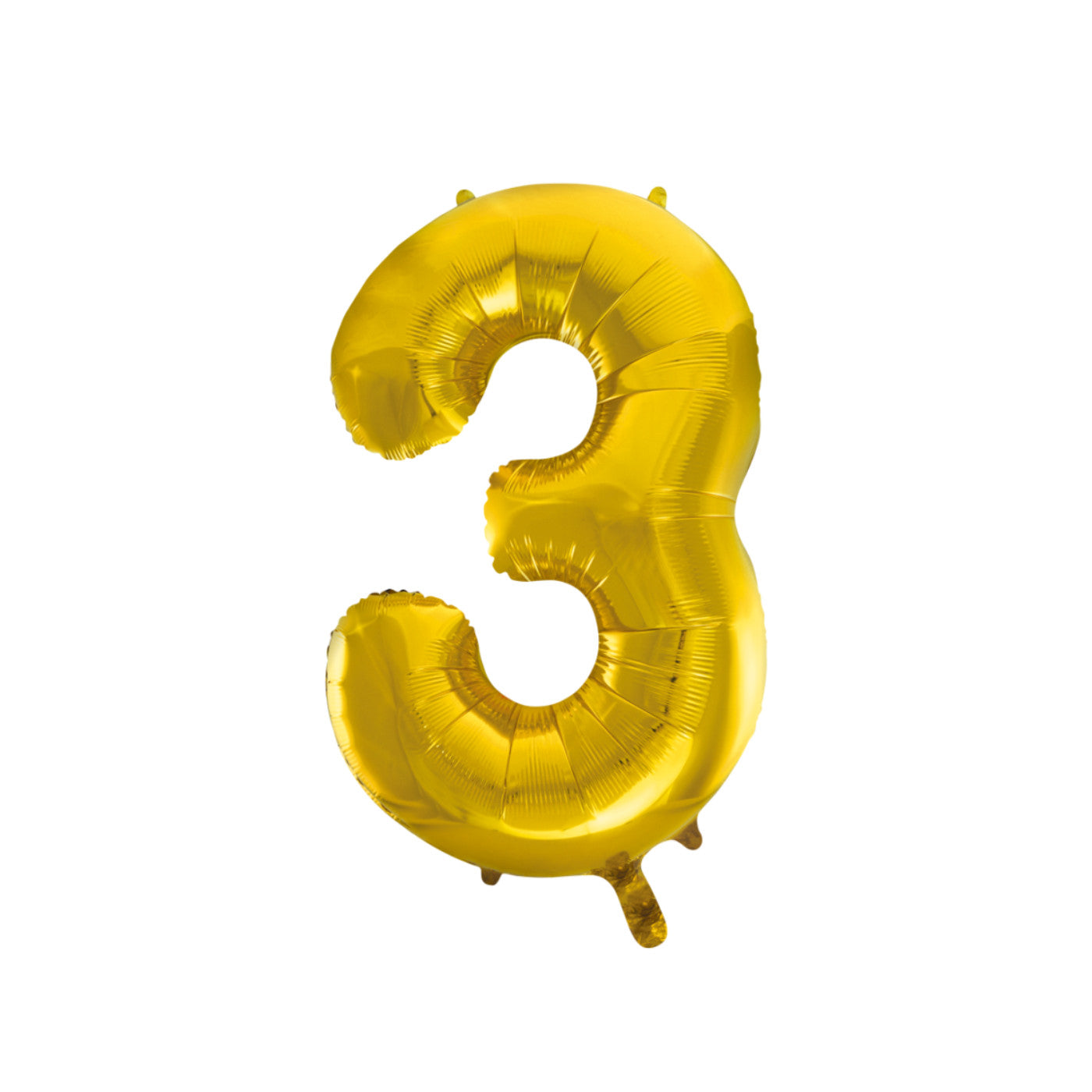 Folie cijferballon goud 86 cm
