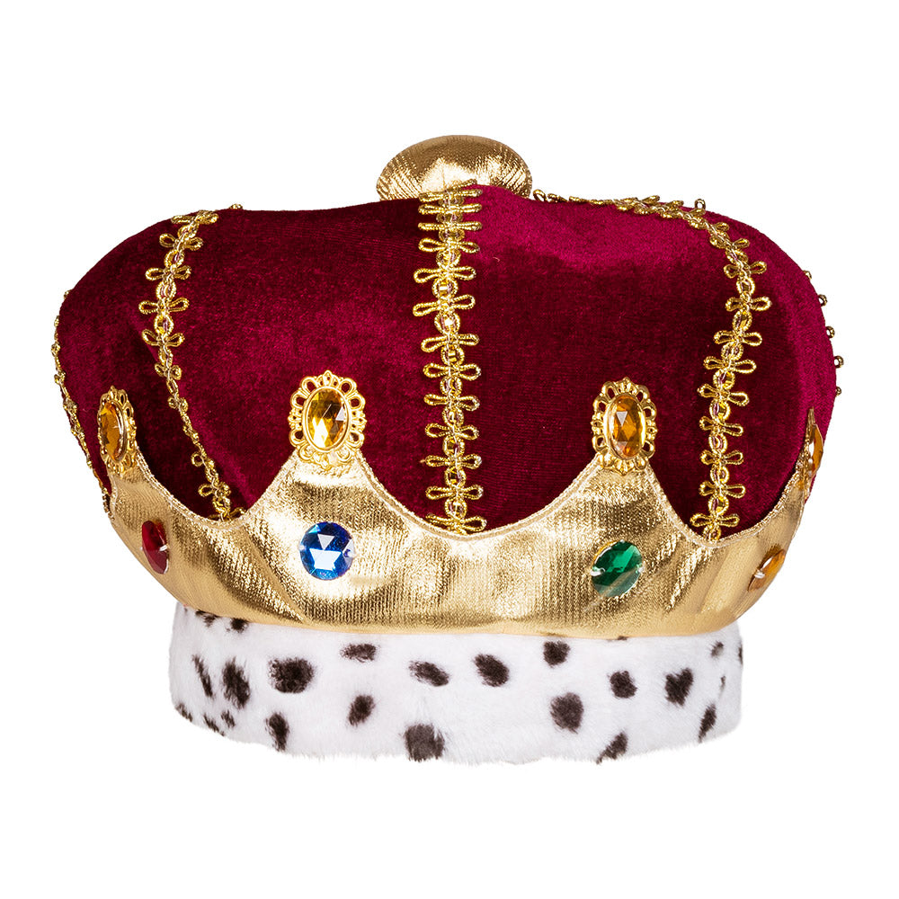 Koningskroon Majesteit rood