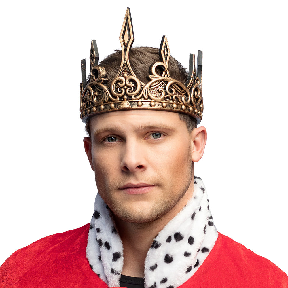 Kroon middeleeuwse koning foam