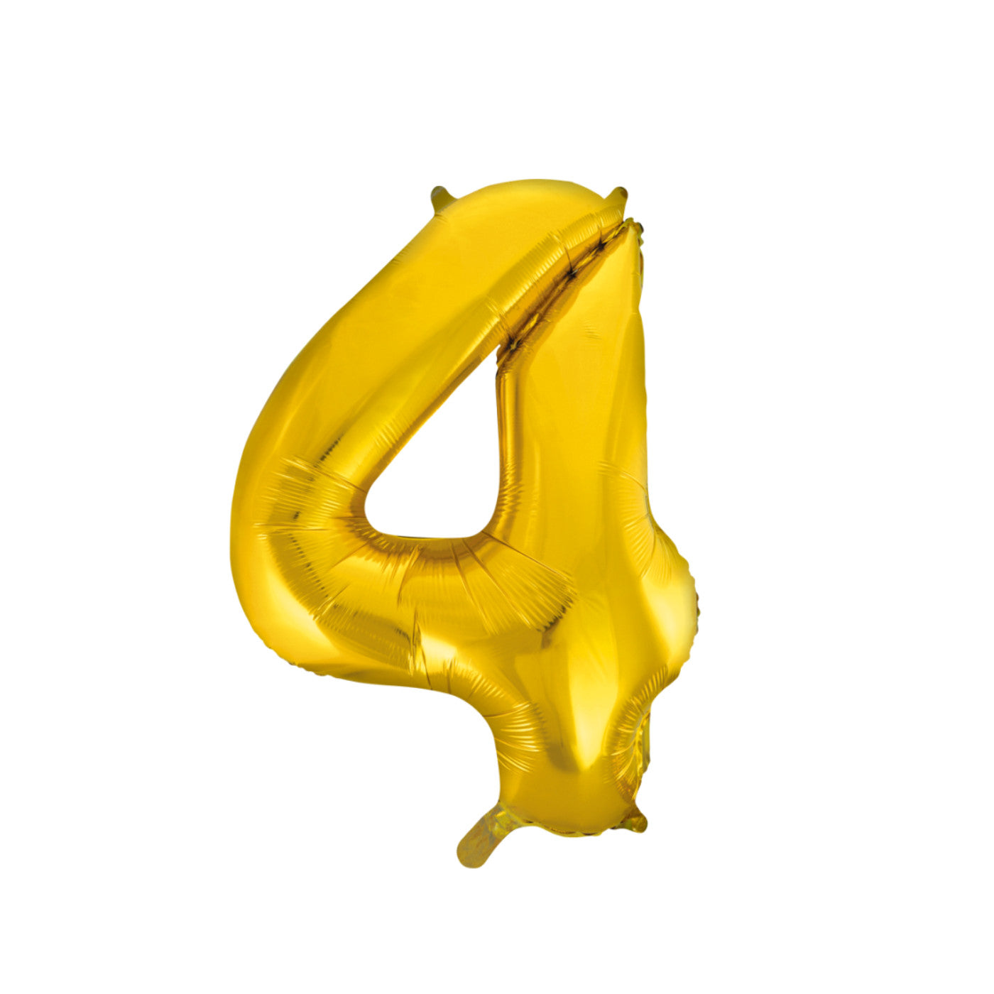 Folie cijferballon goud 86 cm