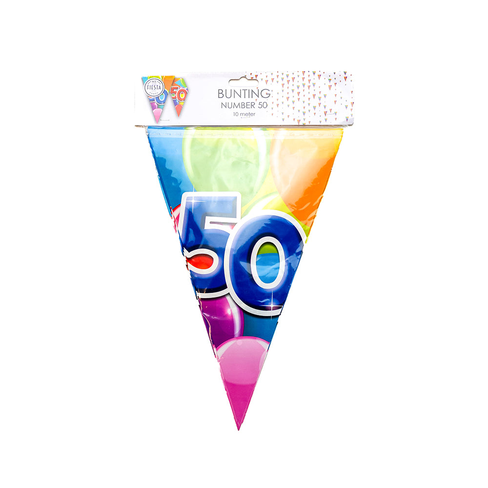Vlaggenlijn 50 – 10 meter (Dubbelzijdig)