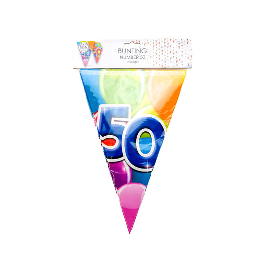 Vlaggenlijn 50 – 10 meter (Dubbelzijdig)